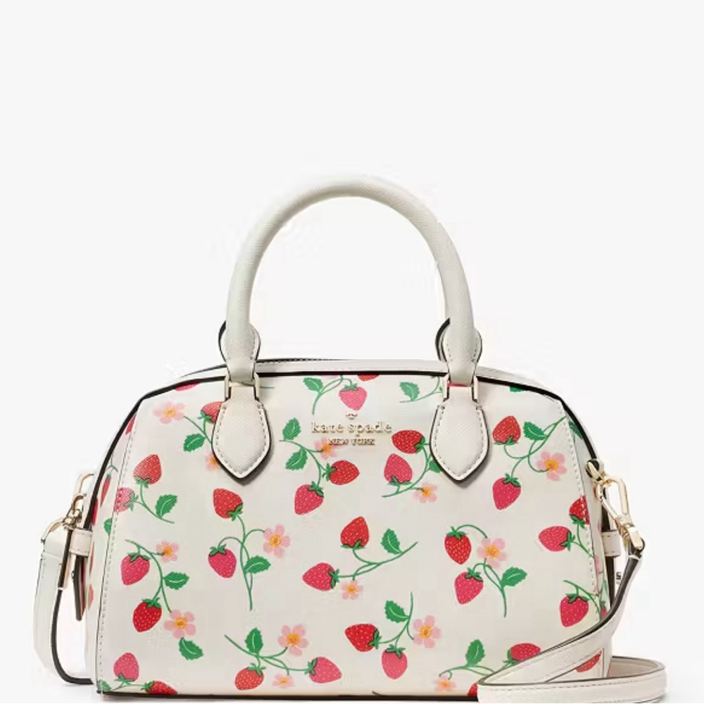 Kate Spade Strawberry Madison Duffle Bag